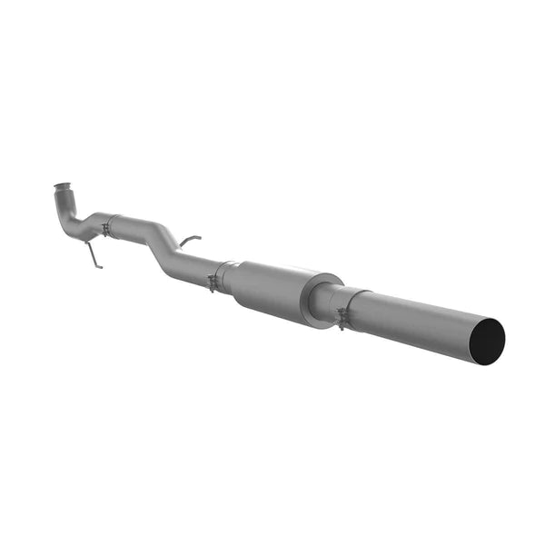 2011-2015 4" Race Pipe without bungs, with muffler, AL