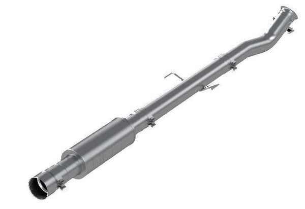 2019-2020 4" Race Pipe without bungs, with muffler AL