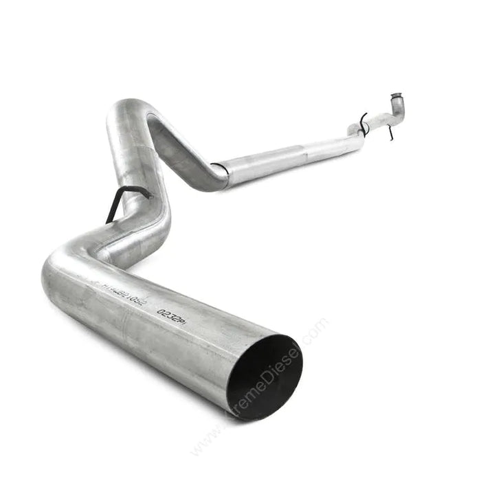 2011 - 2015 4" Down Pipe Back, Race System, without bungs, without muffler, AL