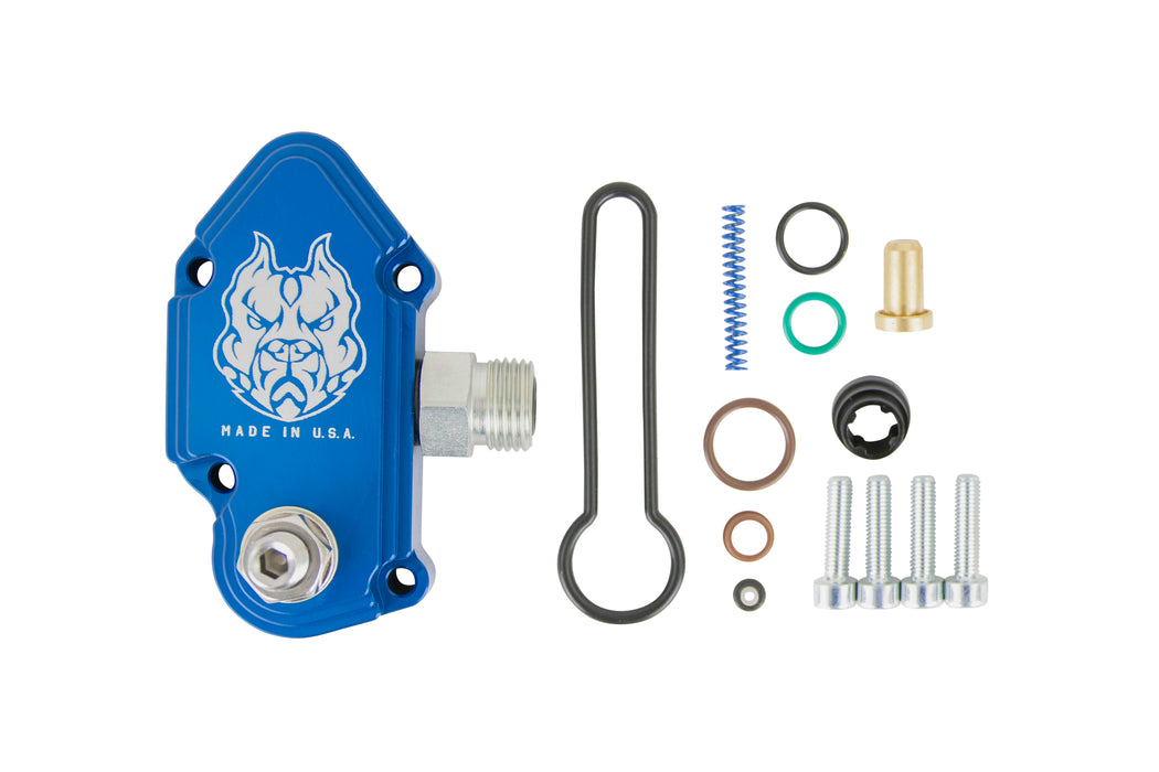 2003-2007 Powerstroke Adjustable Blue Spring Kit w/ Billet Housing