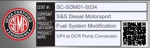 2011-2019 Powerstroke S&S CP4 to DCR Pump Conversion