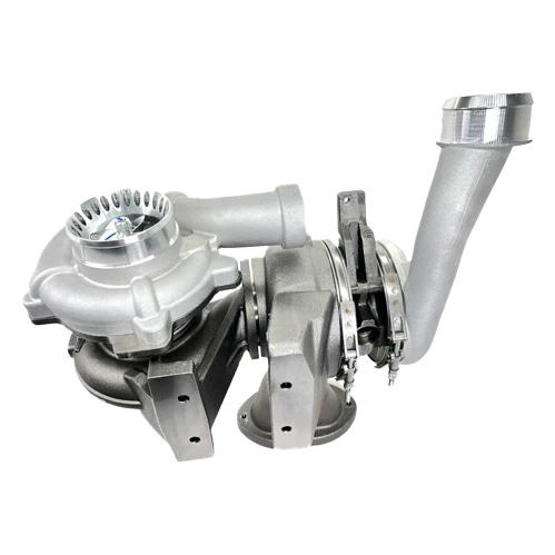 KC Fusion Compound Turbos - (Stage 1 High Pressure & Stage 1 & 2 Low Pressure Turbos) - 6.4 Powerstroke (2008-2010)