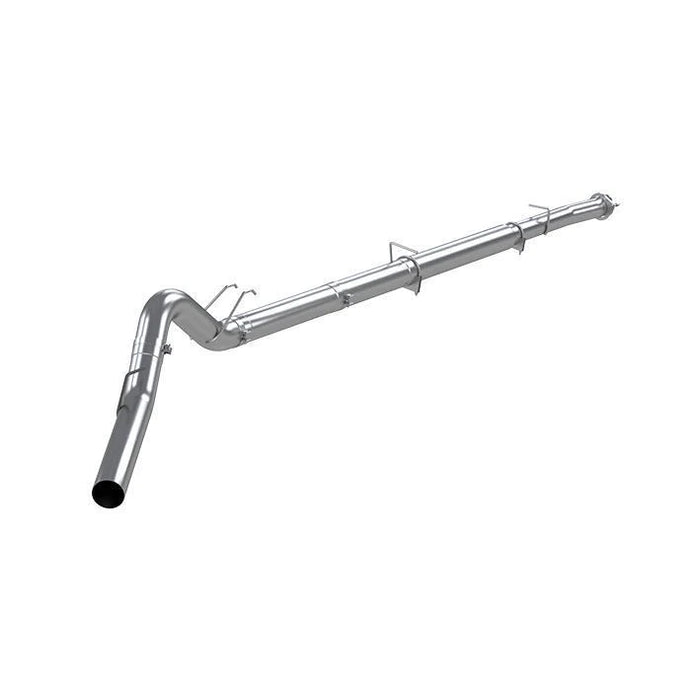 2008 - 2010 5" Down Pipe Back, Race System, without bungs, without muffler, - PLM Series