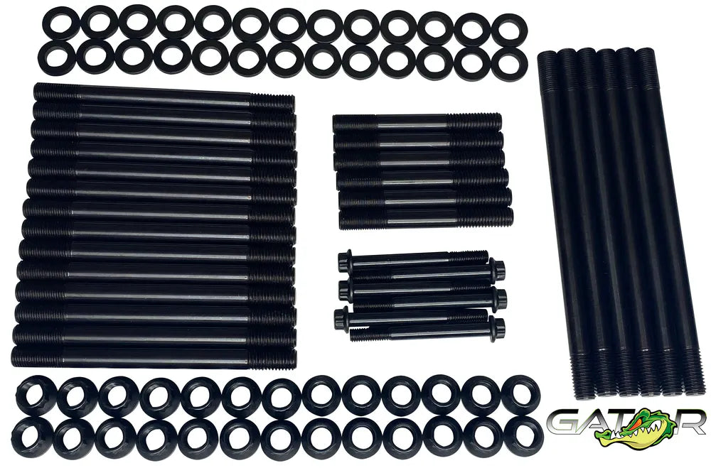 GATOR FASTENERS HEAVY DUTY HEAD STUD KIT, DODGE (1989-98) 5.9L CUMMINS 12V DIESEL