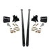 70" Bolt-on Traction Bars 3.5" Axle Diameter (2001-2010 6.6L Duramax) Traction Bars GDP Black 