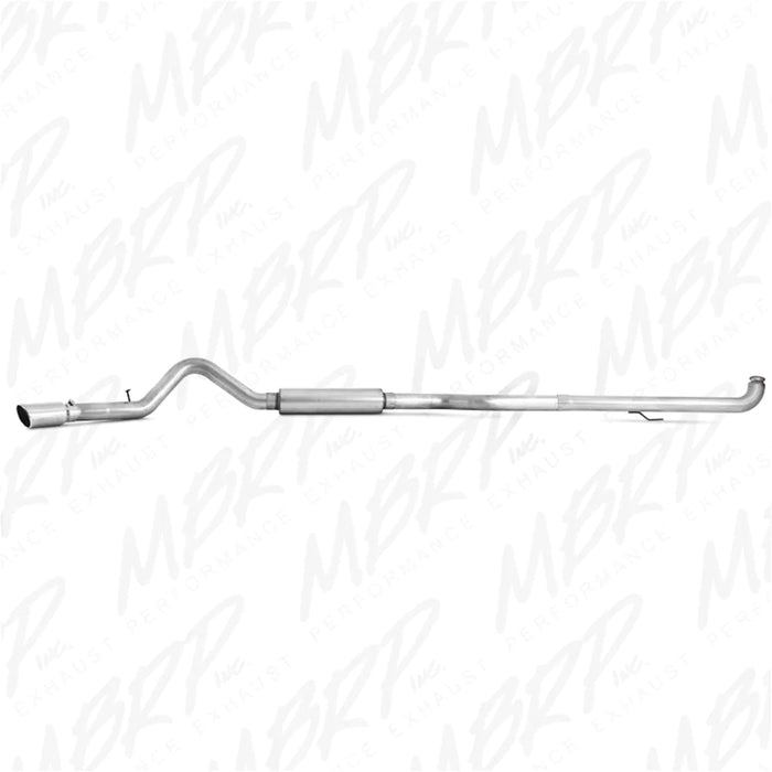 MBRP 2001-2007 Duramax 4" Down Pipe Back W/Muffler