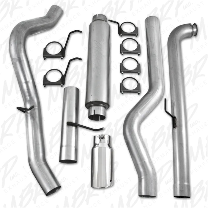 MBRP 2001-2007 Duramax 4" Down Pipe Back W/Muffler