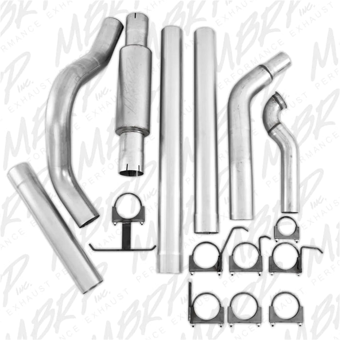 MBRP Turbo Back Aluminized 4 In W/ Muffler (94.5 - 97)